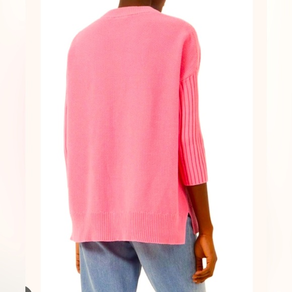 New French Connection Jamie Mozart Cotton Sweater - Picture 2 of 4